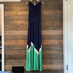 PIXLEY Colorblock Maxi Dress
